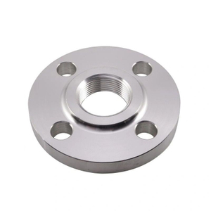 Customize Stainless Steel Screwed Flange Milling Machining Pipe Fittings Threaded Flange